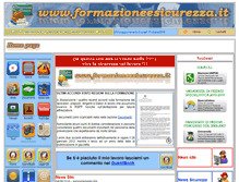 Tablet Screenshot of formazioneesicurezza.it